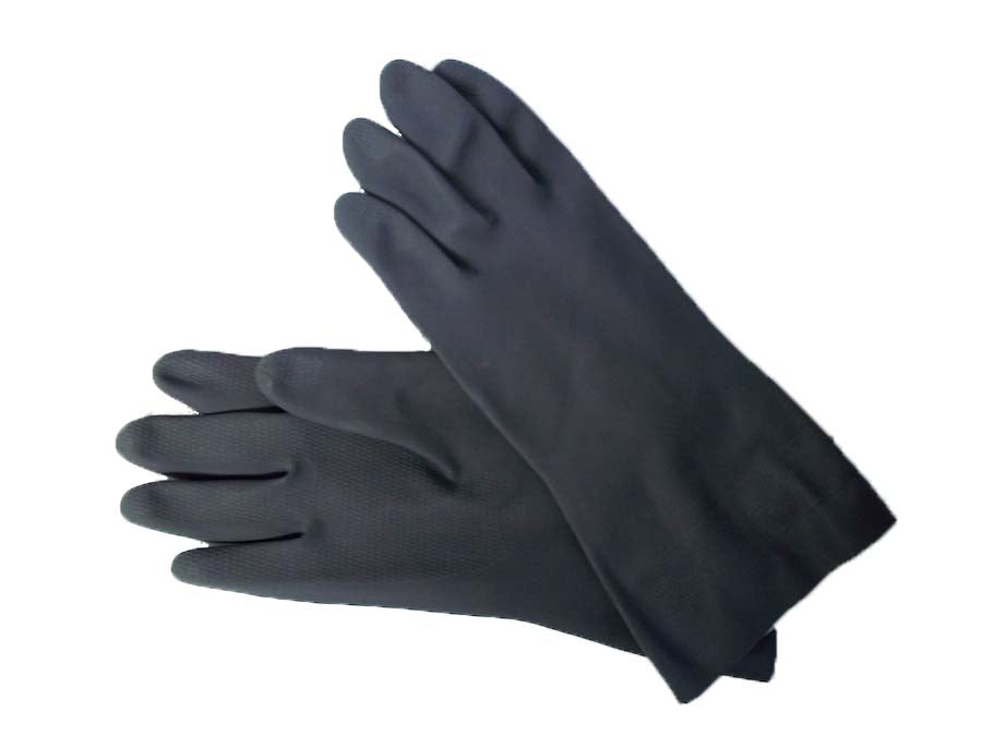 Neoprene Safety Gloves (Black, Medium)