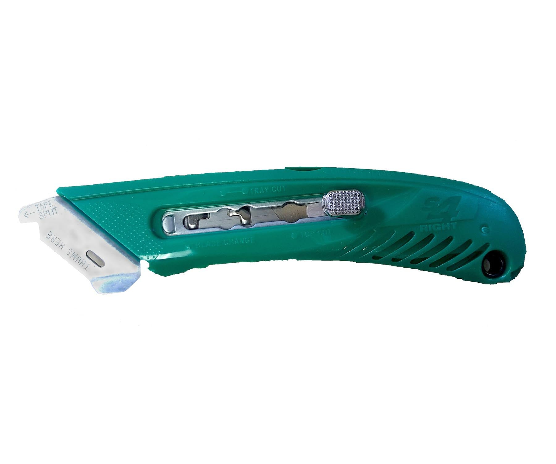 Safety Box Cutter – Right-Handed (Green) | Vestcom Shop